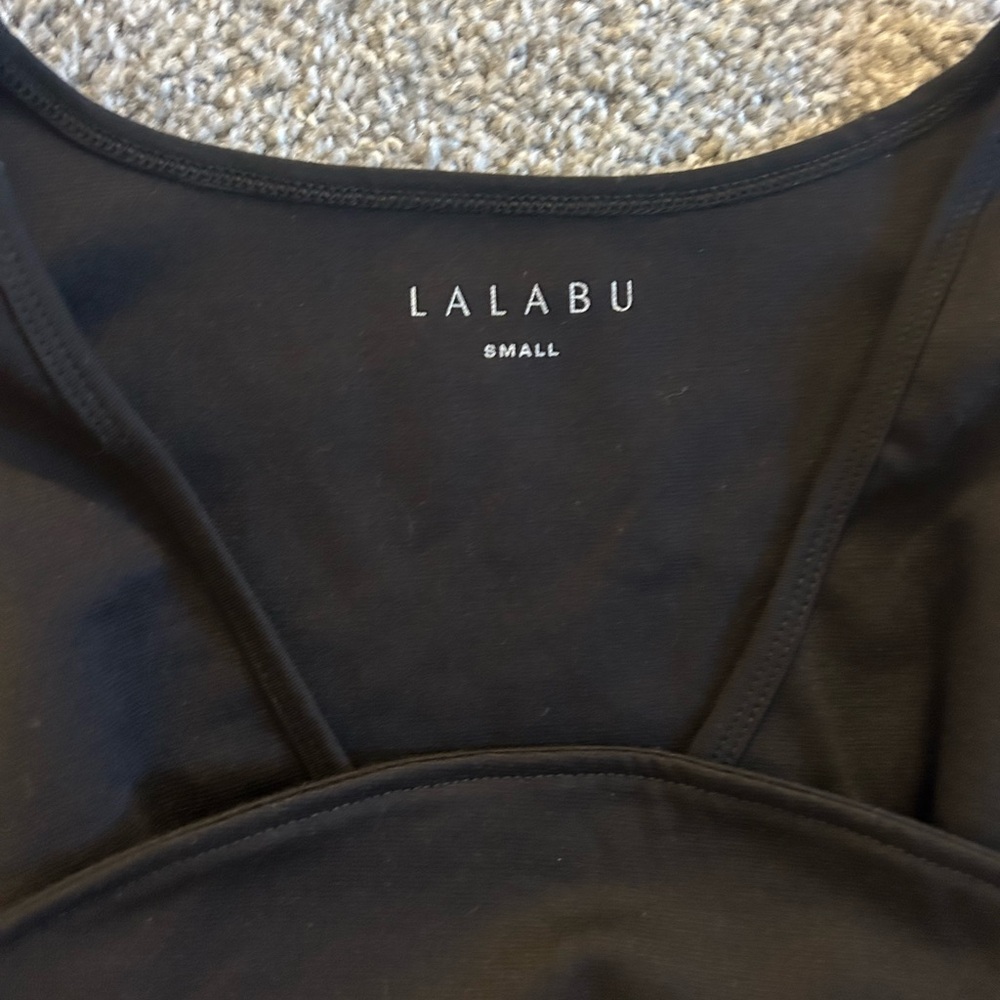 Lalabu Babywearing Soothe Shirt in Black Baby Nursing Shirt Size Small - Picture 3 of 7